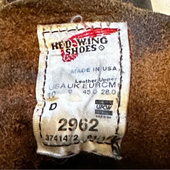 Red Wing 2962 Heritage Blacksmith 10D - Picture 6 of 6